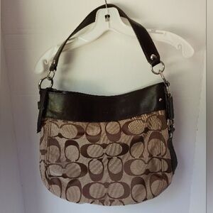 coach signature classic zoe shoulder soho hobo bag